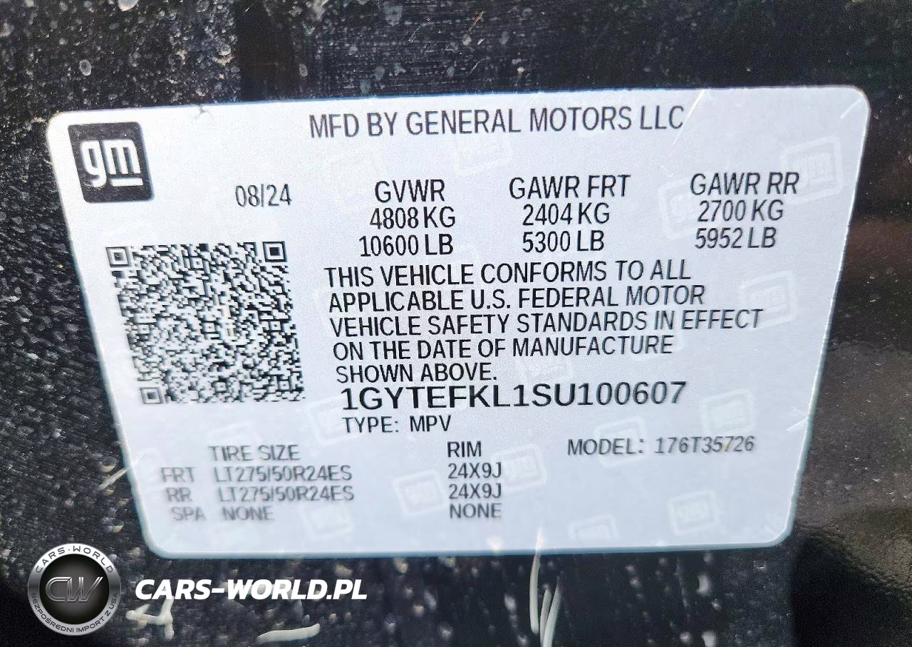 2025 Cadillac Escalade Iq Sport-2 VIN:1GYTEFKL1SU100607 - 13
