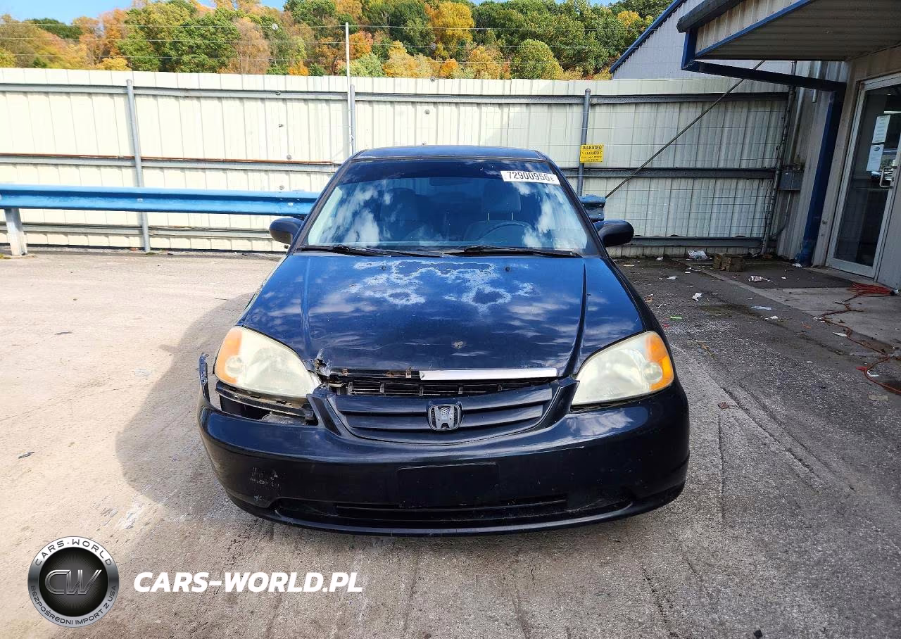 2001 Honda Civic Lx VIN:2HGES16571H593606 - 5