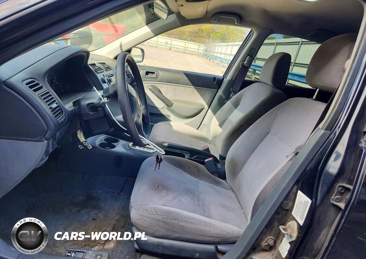2001 Honda Civic Lx VIN:2HGES16571H593606 - 7