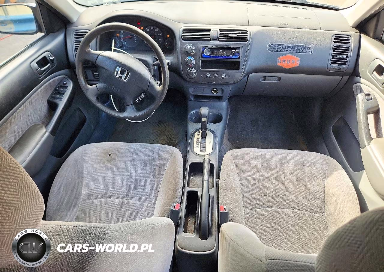 2001 Honda Civic Lx VIN:2HGES16571H593606 - 8