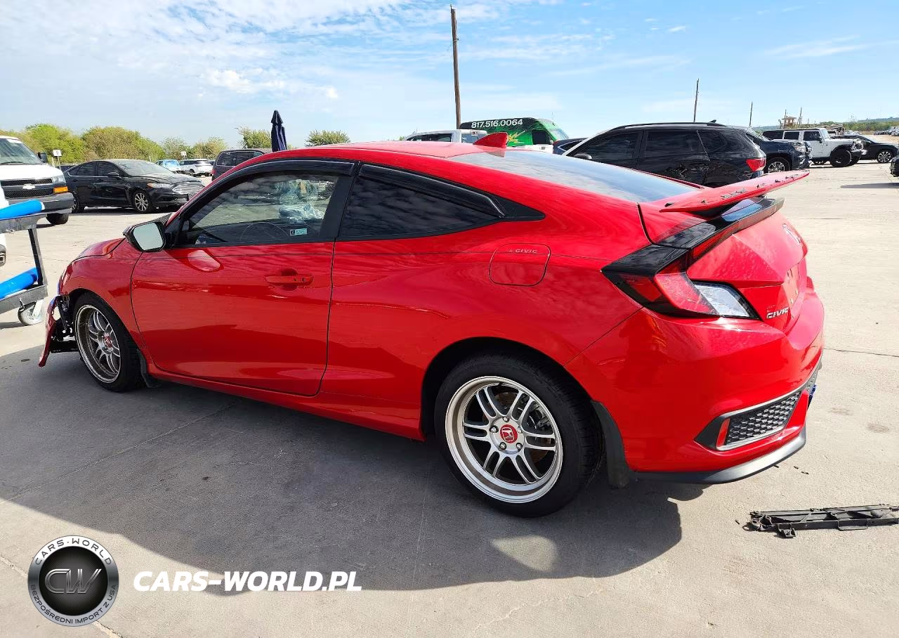 2019 Honda Civic Si VIN:2HGFC3A51KH752237 - 2