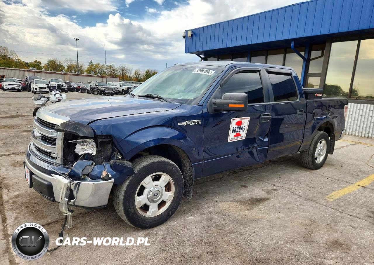2014 Ford F150 Supercrew VIN:1FTFW1CF0EFB62830 - 1