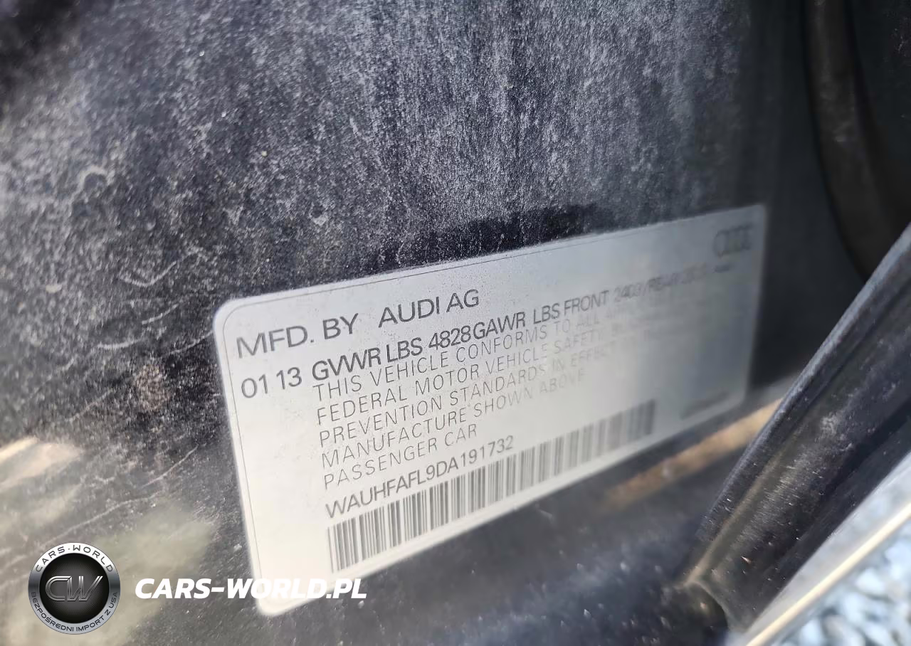 2013 Audi A4 Premium Plus VIN:WAUHFAFL9DA191732 - 12