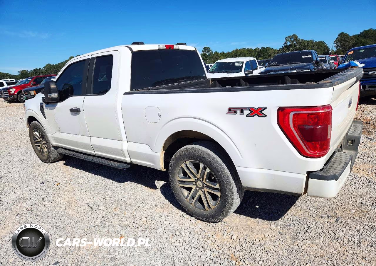 2022 Ford F150 Super Cab VIN:1FTEX1CP5NKD61378 - 2