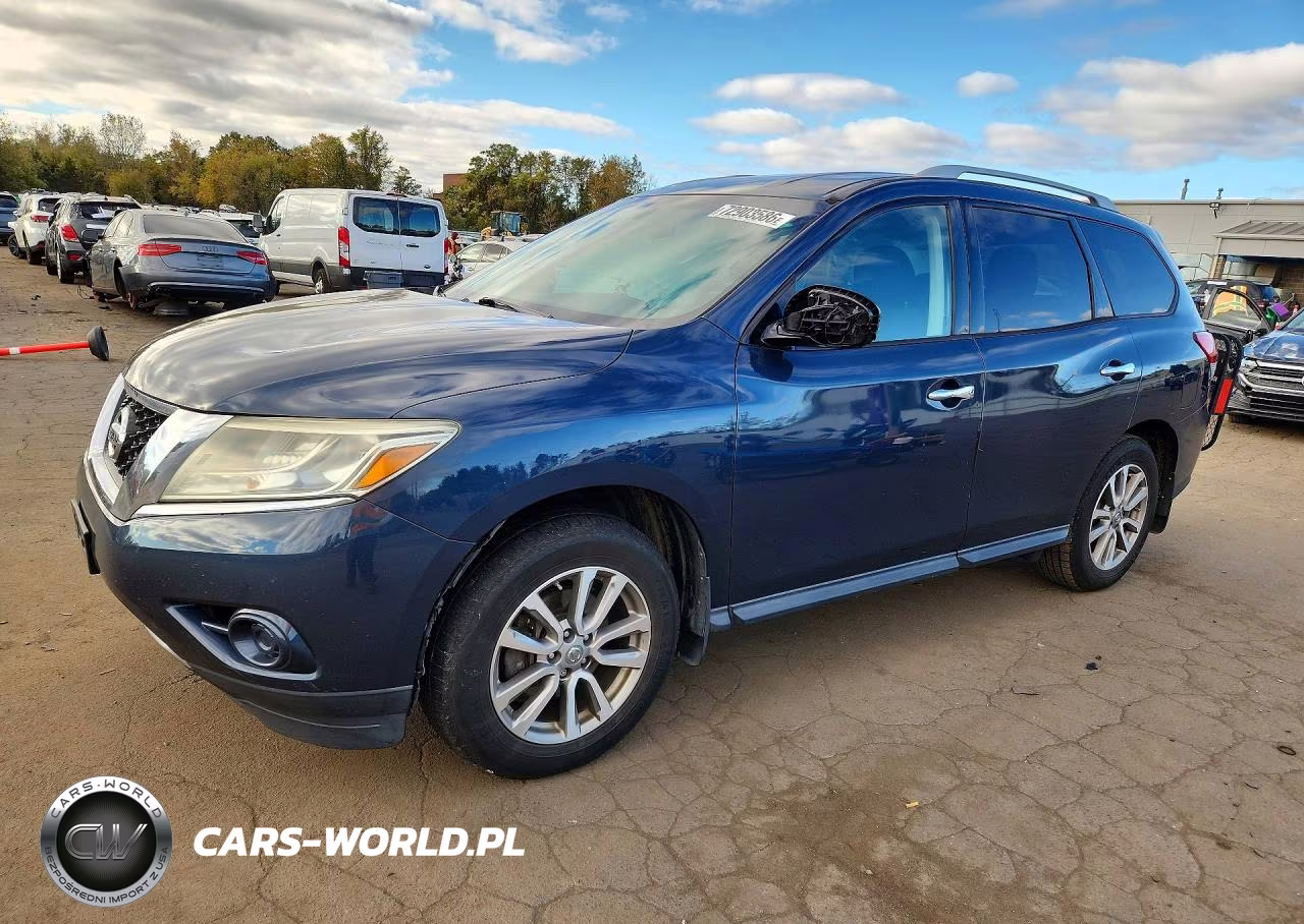 2014 Nissan Pathfinder Sv VIN:5N1AR2MM3EC732126 - 1