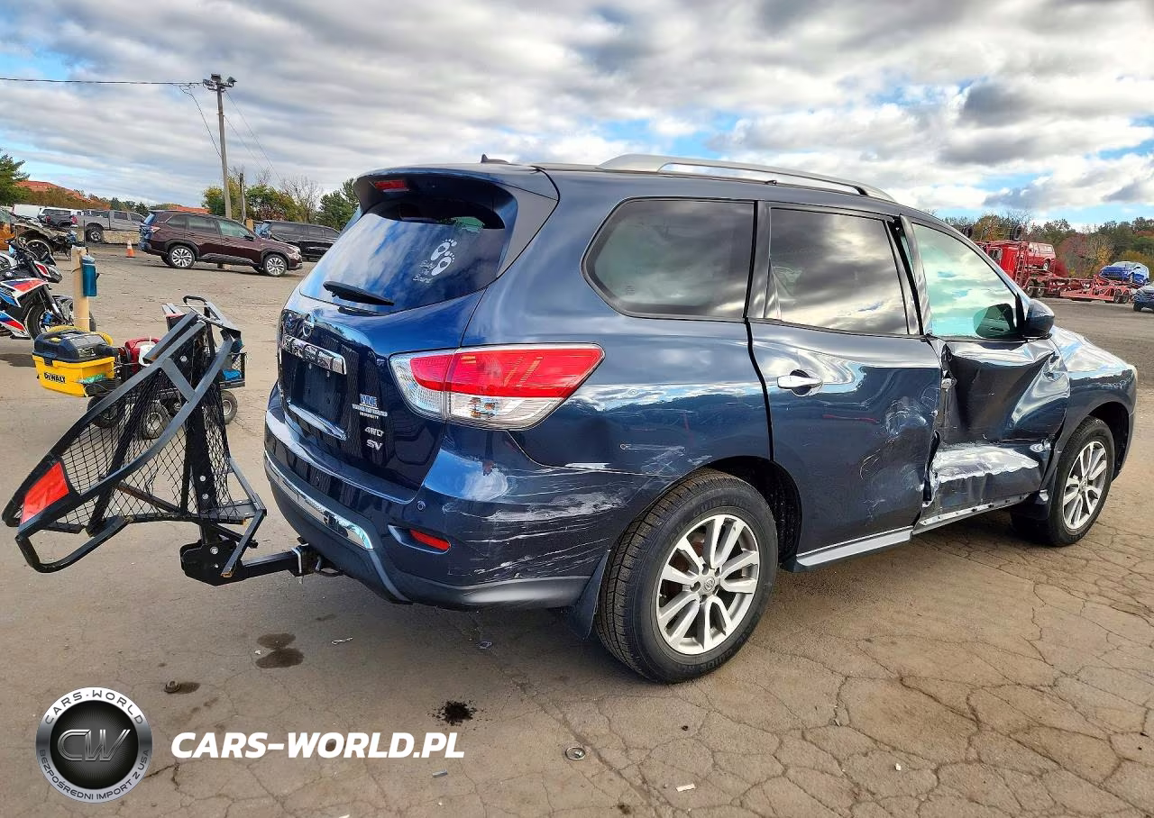 2014 Nissan Pathfinder Sv VIN:5N1AR2MM3EC732126 - 3