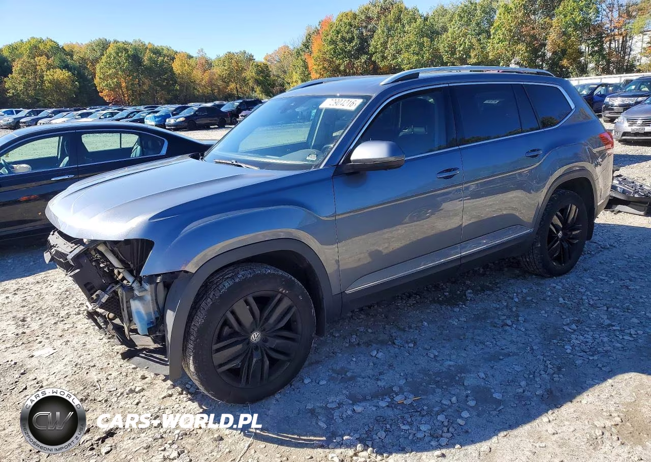 2018 Volkswagen Atlas Sel Premium VIN:1V2NR2CA9JC584747 - 1
