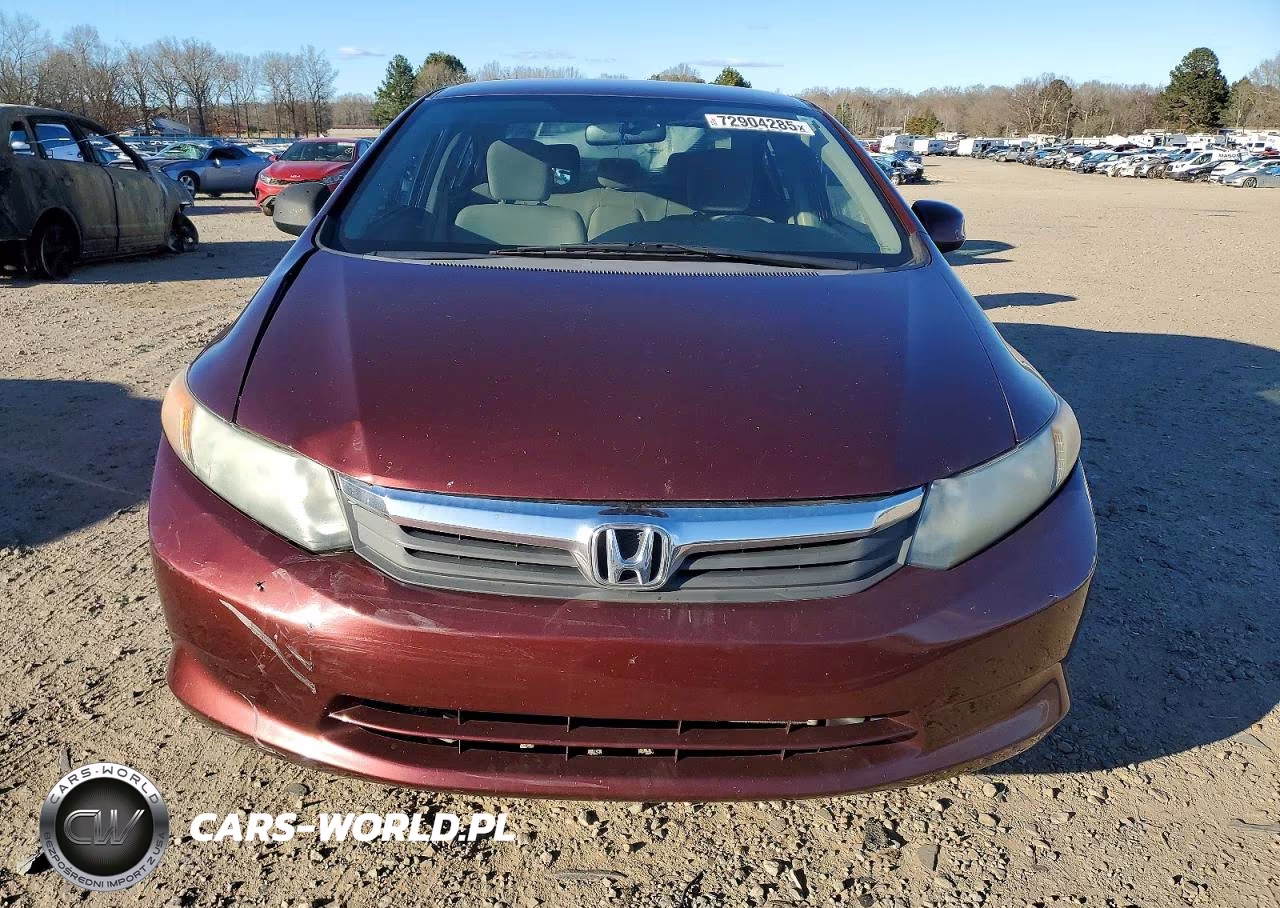 2012 Honda Civic Lx VIN:19XFB2F55CE077896 - 5