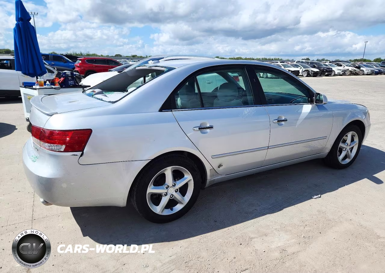2008 Hyundai Sonata Se V6 VIN:5NPEU46F28H354842 - 3