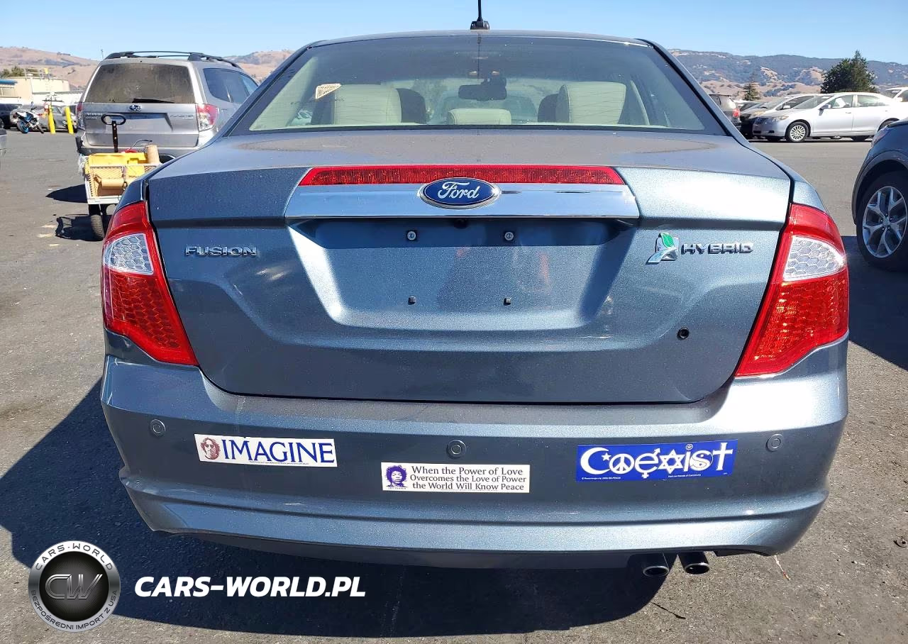 2012 Ford Fusion Hybrid VIN:3FADP0L37CR163564 - 6