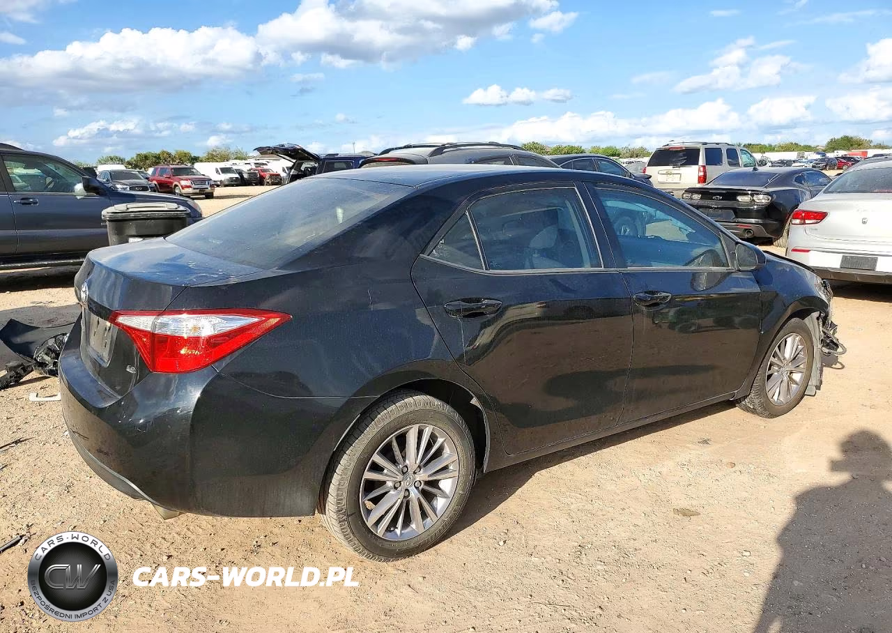 2015 Toyota Corolla Le Plus VIN:5YFBURHE2FP257371 - 3