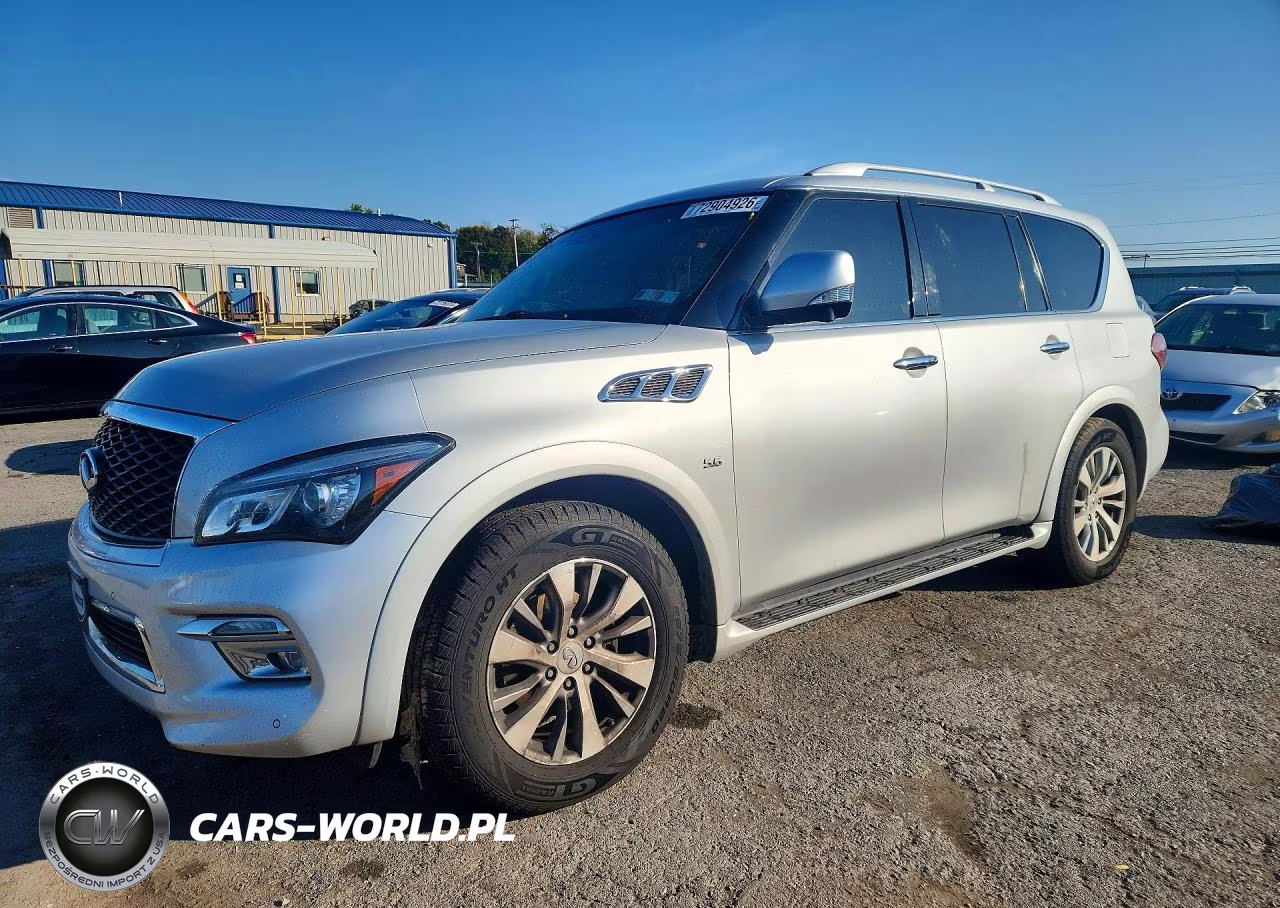 2017 Infiniti Qx80 Base VIN:JN8AZ2NE4H9152952 - 1