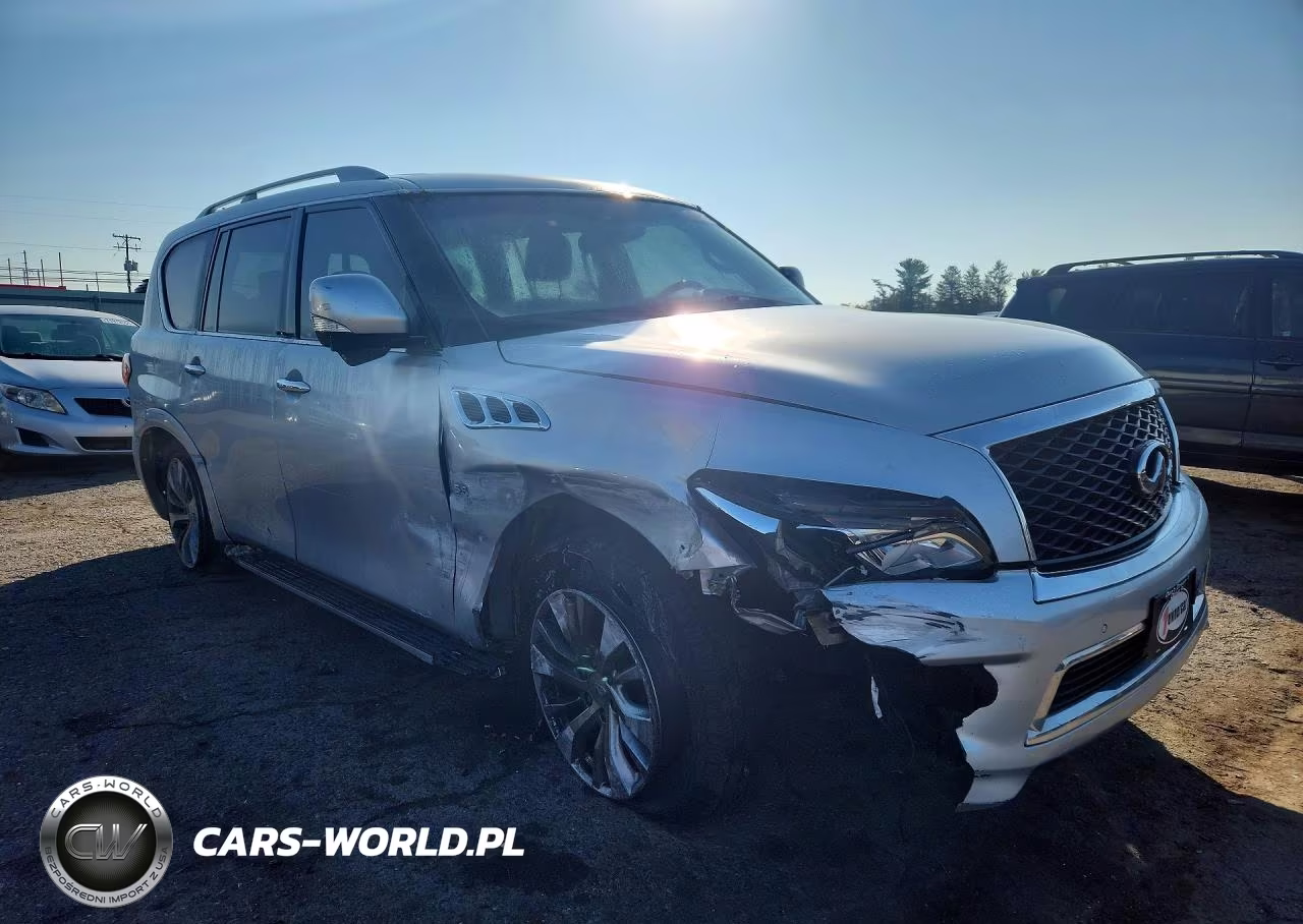 2017 Infiniti Qx80 Base VIN:JN8AZ2NE4H9152952 - 4