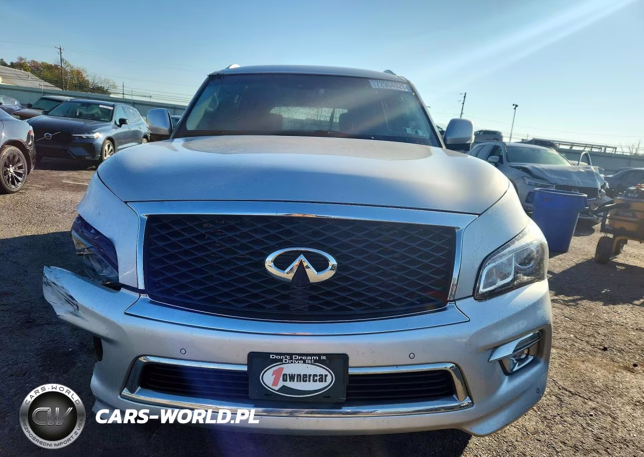 2017 Infiniti Qx80 Base VIN:JN8AZ2NE4H9152952 - 5
