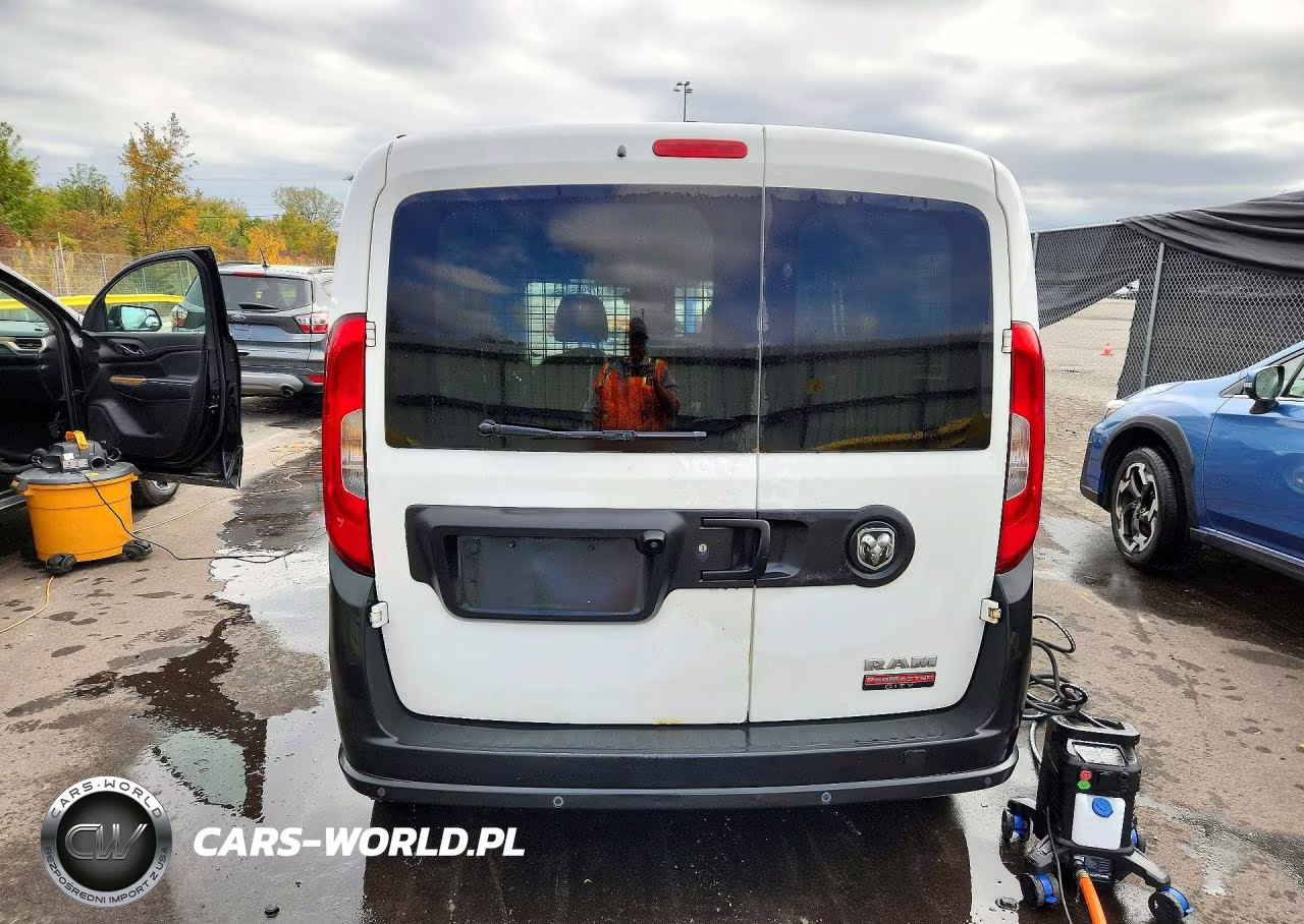 2015 Ram Promaster City St Delivery Van VIN:ZFBERFAT6F6954493 - 6