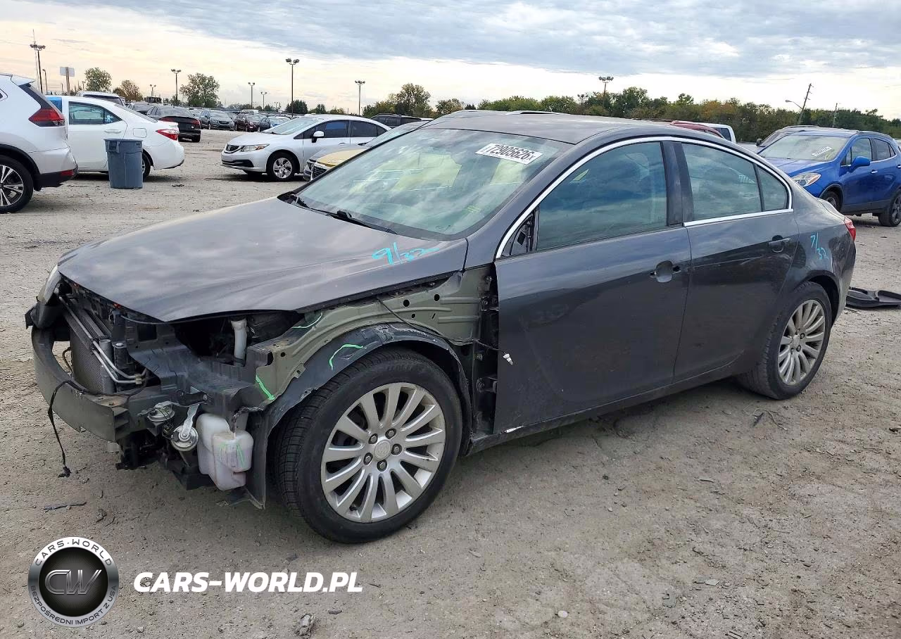 2011 Buick Regal Cxl VIN:W04GN5EC8B1118031 - 1