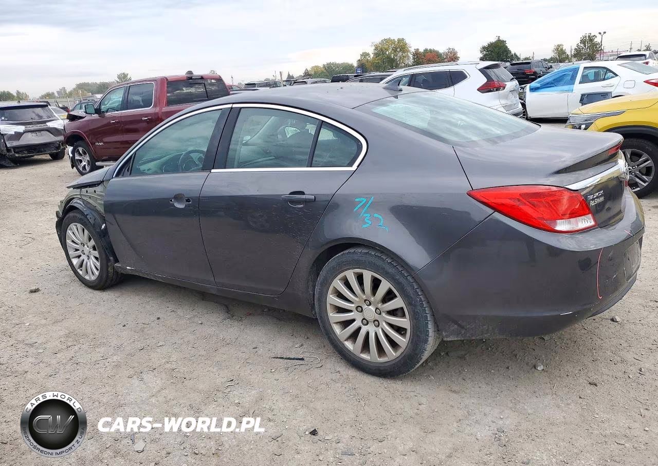 2011 Buick Regal Cxl VIN:W04GN5EC8B1118031 - 2