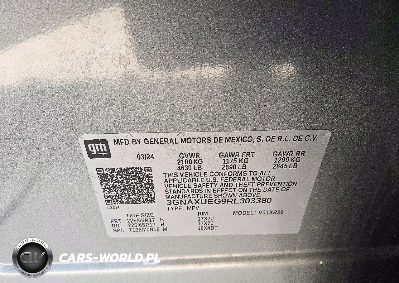 2024 Chevrolet Equinox Lt VIN:3GNAXUEG9RL303380 - 13