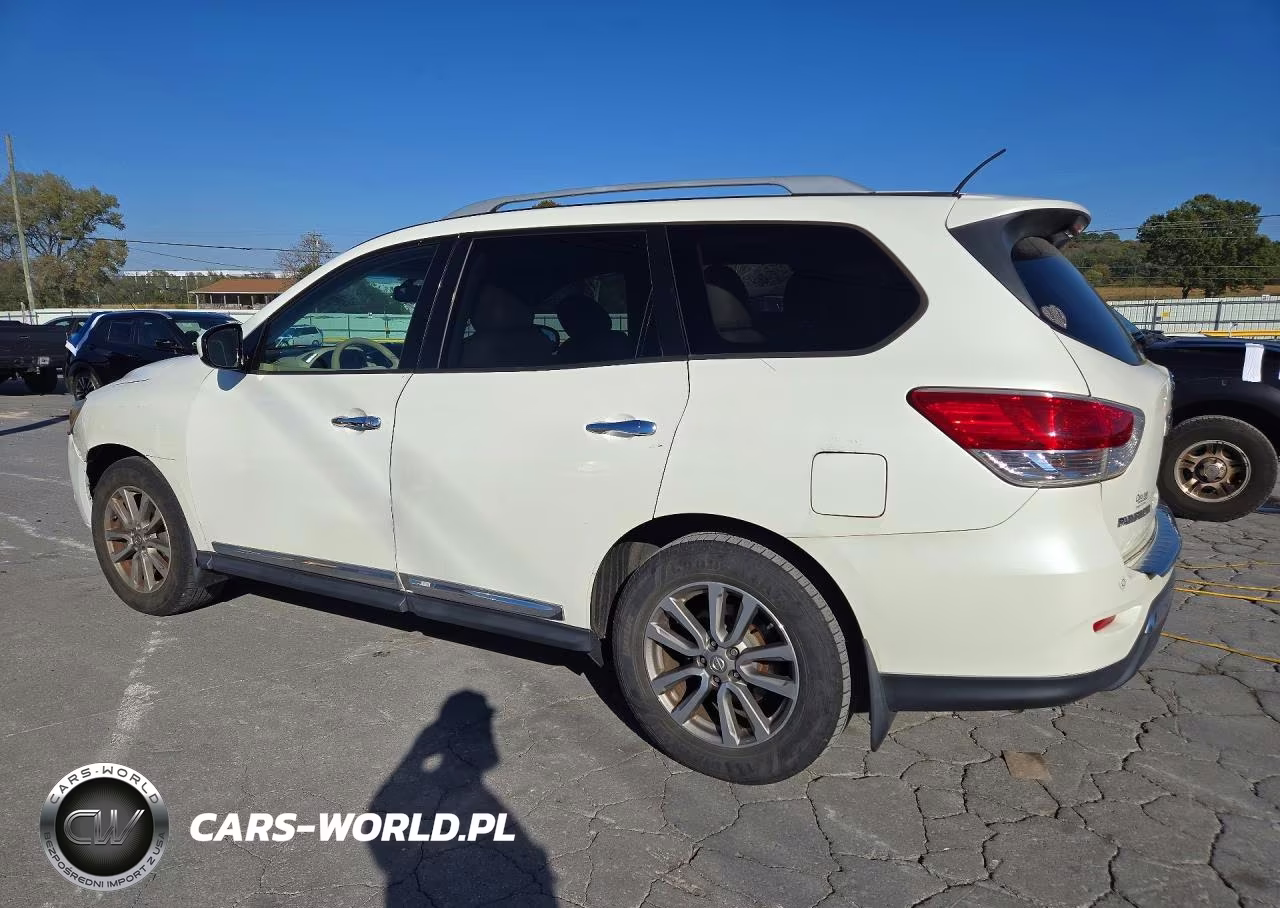 2015 Nissan Pathfinder Sl VIN:5N1AR2MNXFC631952 - 2