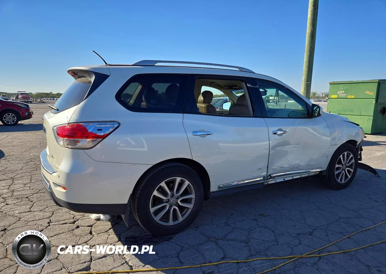 2015 Nissan Pathfinder Sl VIN:5N1AR2MNXFC631952 - 3