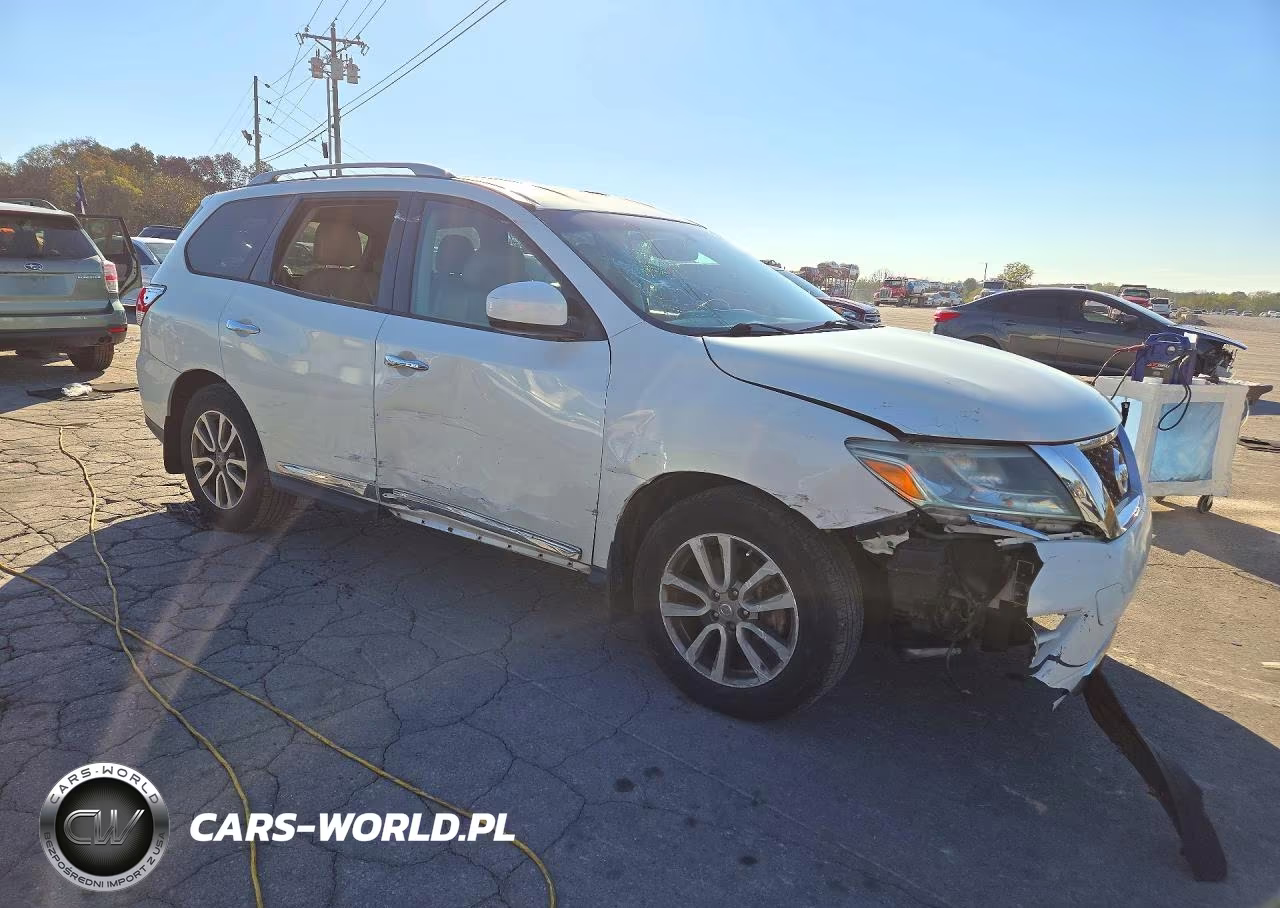 2015 Nissan Pathfinder Sl VIN:5N1AR2MNXFC631952 - 4