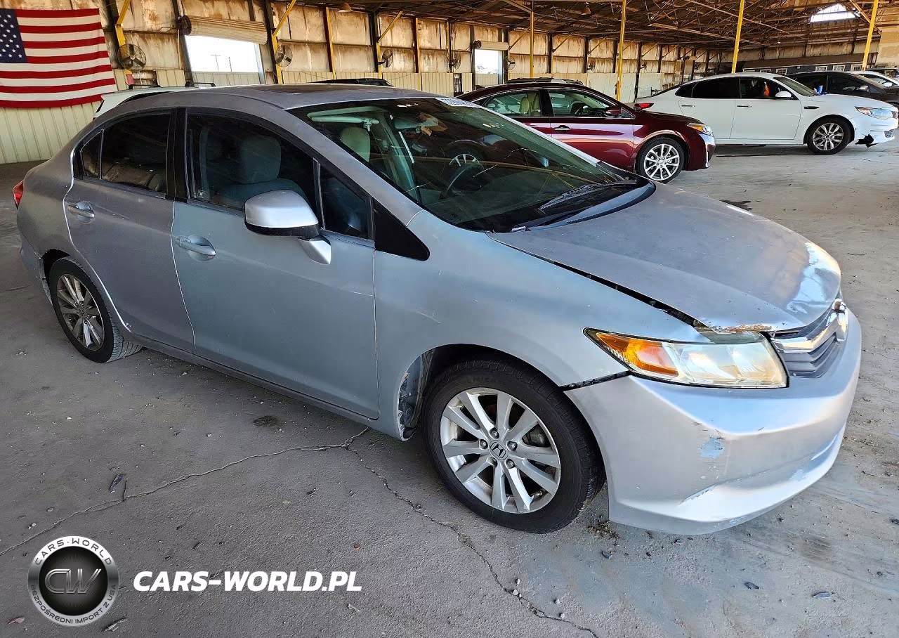 2012 Honda Civic Ex VIN:19XFB2F89CE006856 - 4
