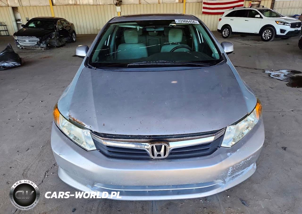 2012 Honda Civic Ex VIN:19XFB2F89CE006856 - 5