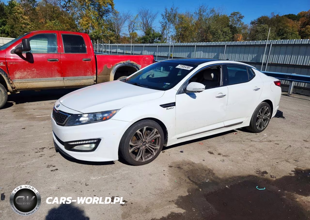 2013 Kia Optima Sx VIN:5XXGR4A68DG158749 - 1