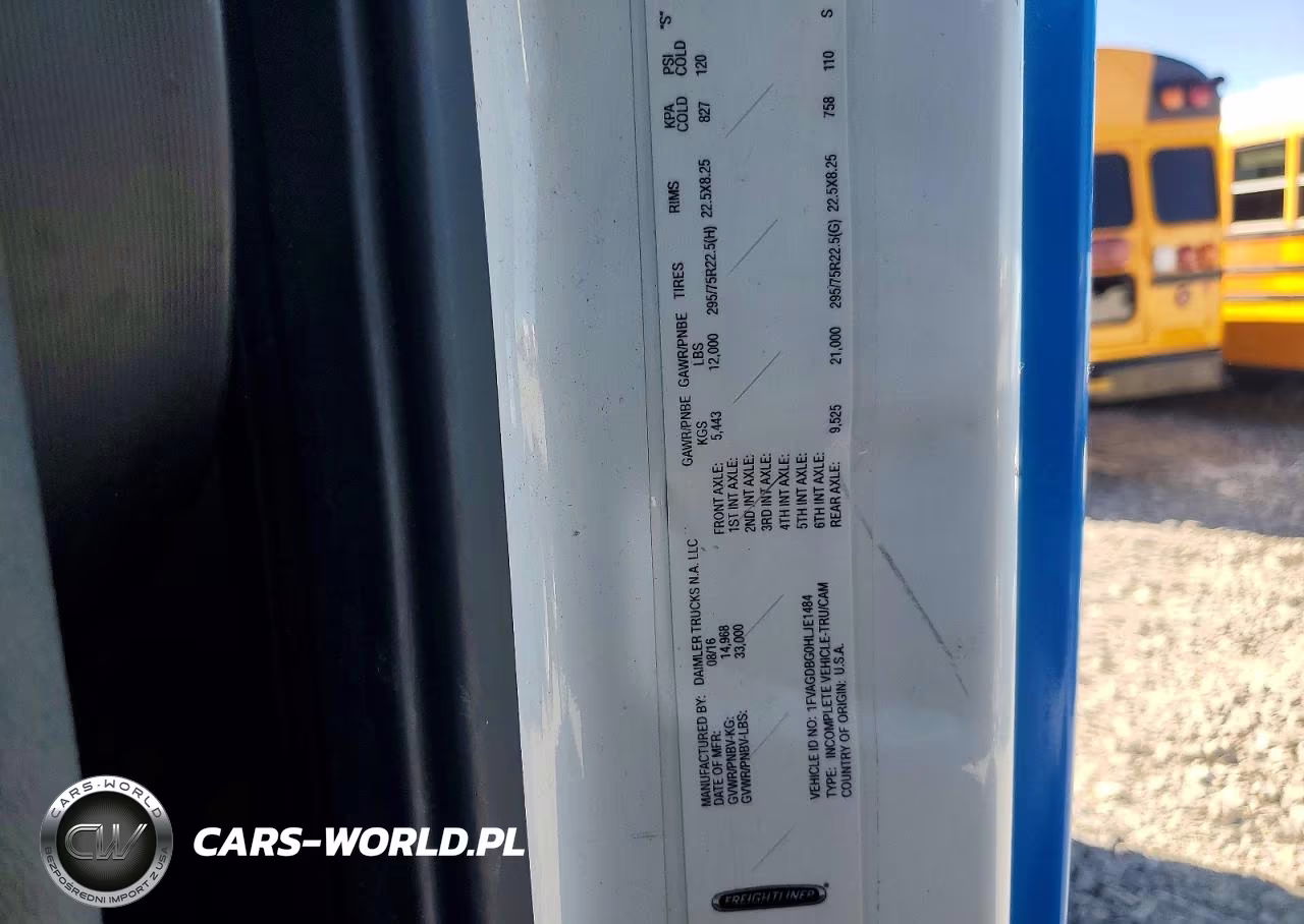 2017 Freightliner Cascadia 1 - Semi Truck VIN:1FVAGDBG0HLJE1484 - 11
