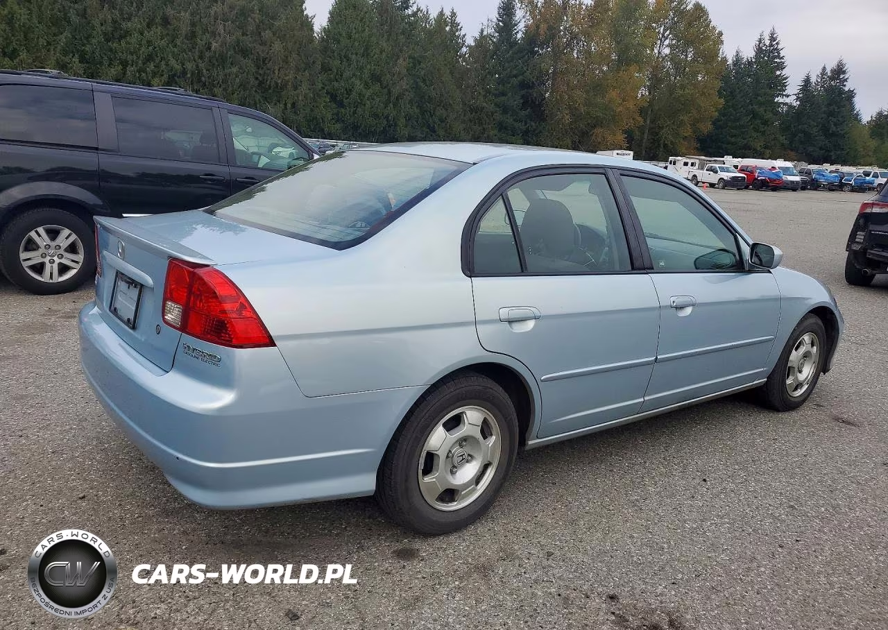 2005 Honda Civic Hybrid VIN:JHMES96665S016732 - 3
