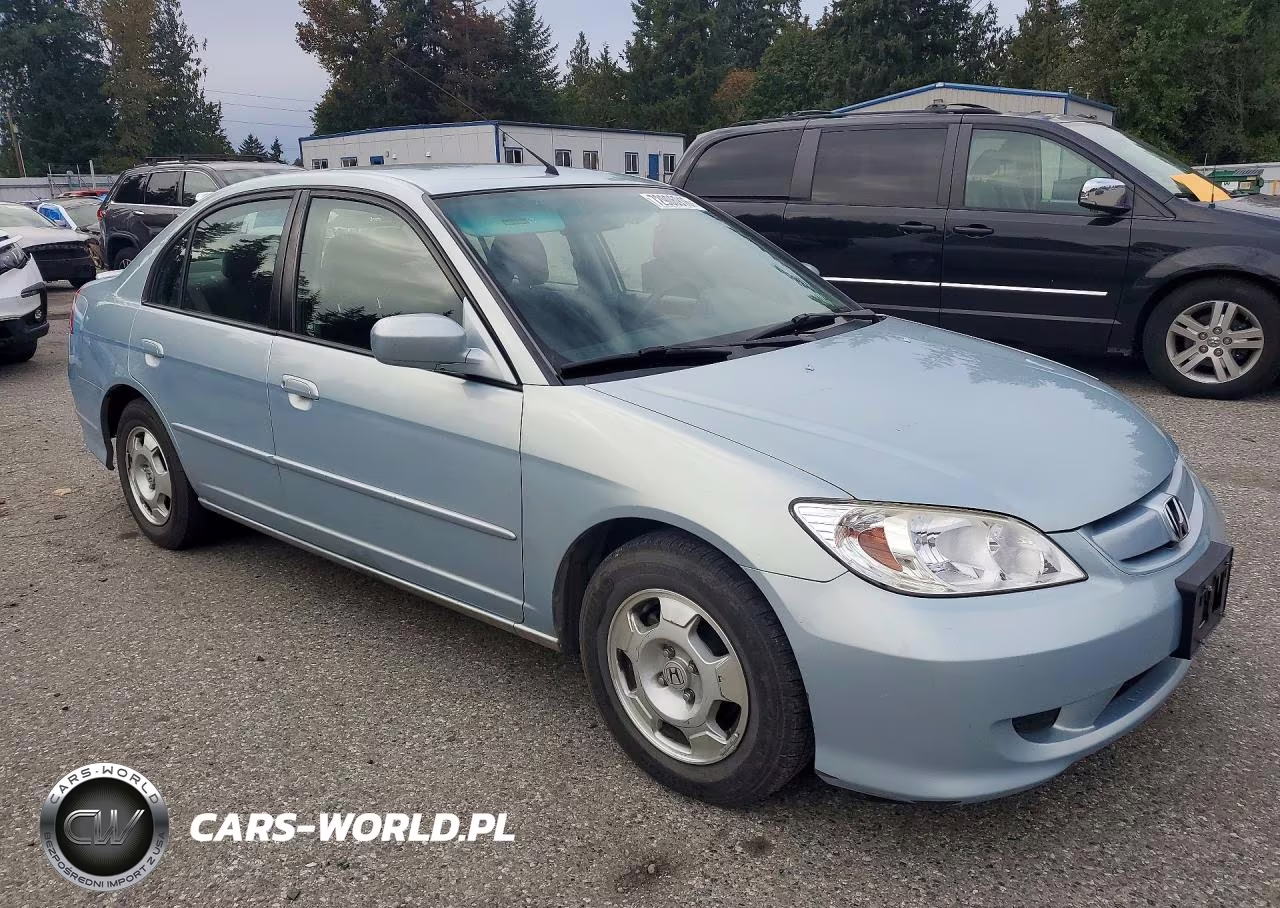 2005 Honda Civic Hybrid VIN:JHMES96665S016732 - 4