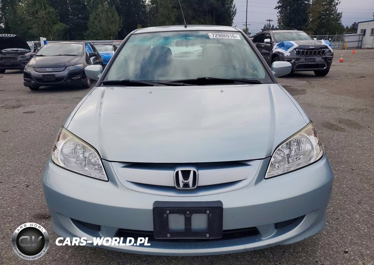 2005 Honda Civic Hybrid VIN:JHMES96665S016732 - 5