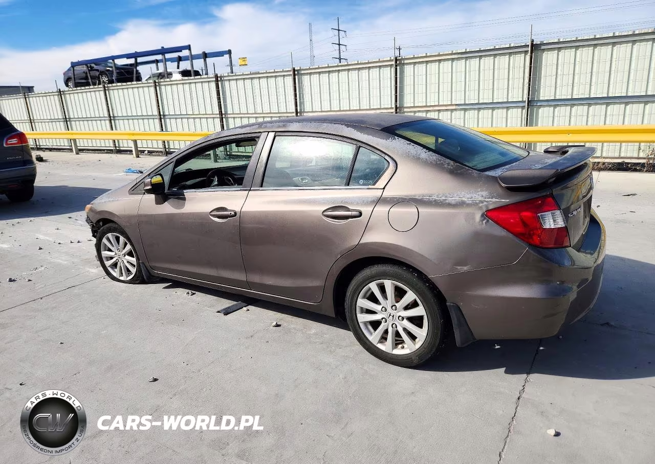 2012 Honda Civic Ex VIN:2HGFB2F88CH519019 - 2