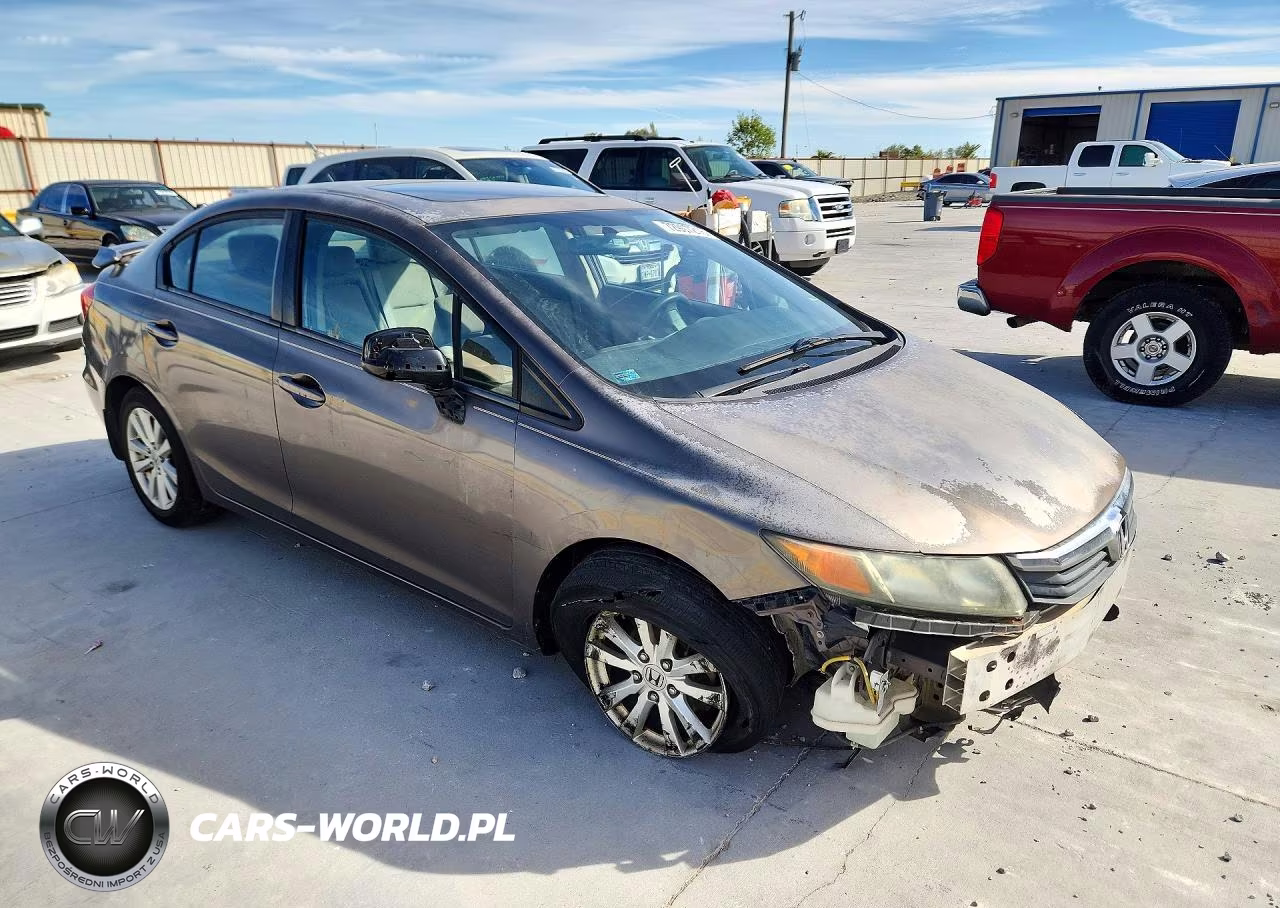 2012 Honda Civic Ex VIN:2HGFB2F88CH519019 - 4