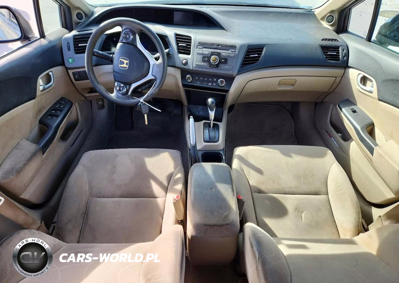 2012 Honda Civic Ex VIN:2HGFB2F88CH519019 - 8