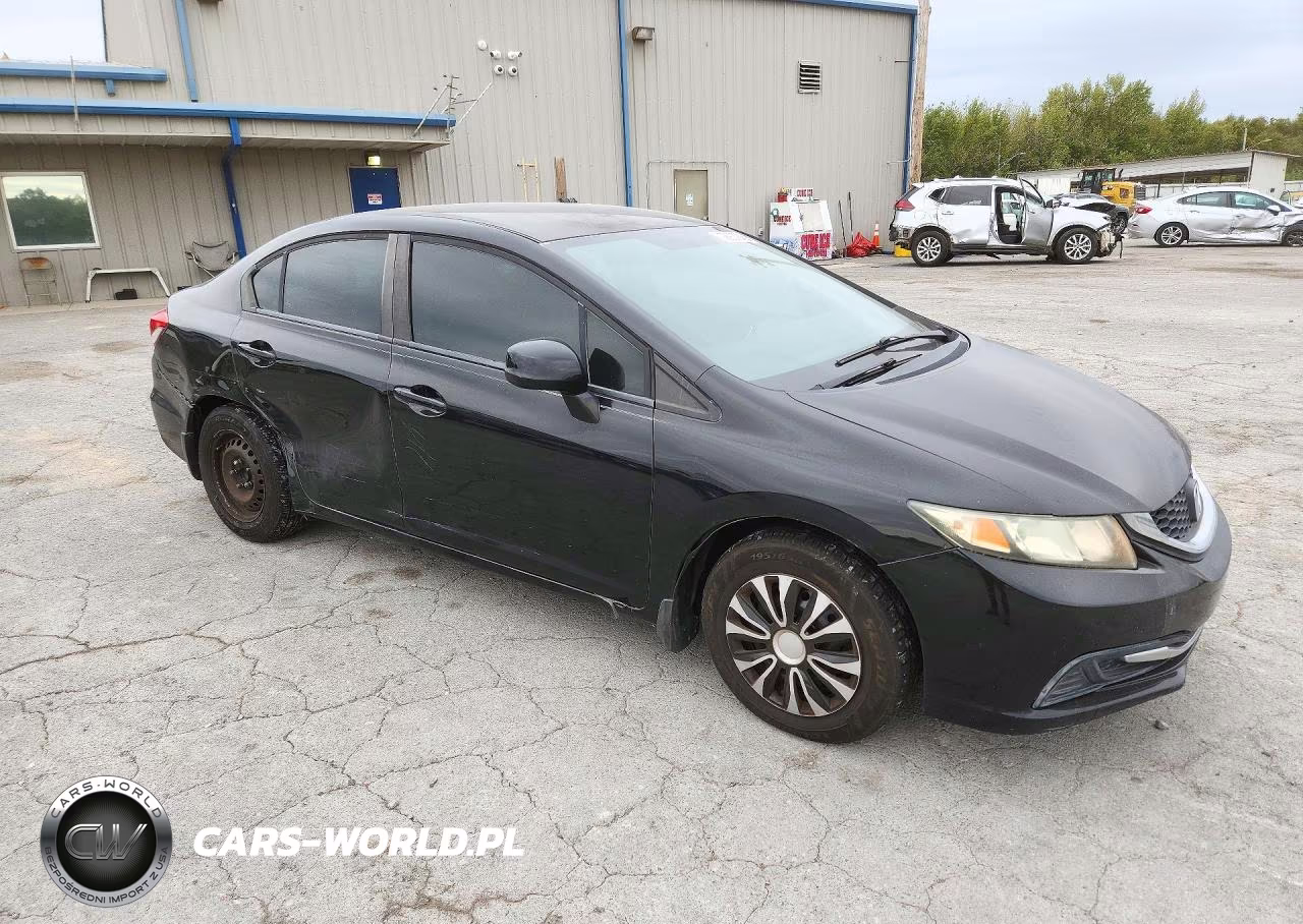 2013 Honda Civic Lx VIN:2HGFB2F58DH300066 - 4
