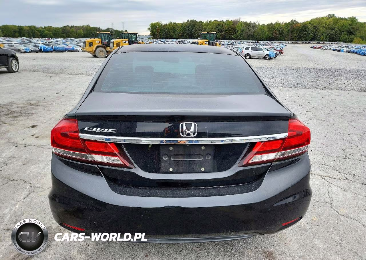 2013 Honda Civic Lx VIN:2HGFB2F58DH300066 - 6
