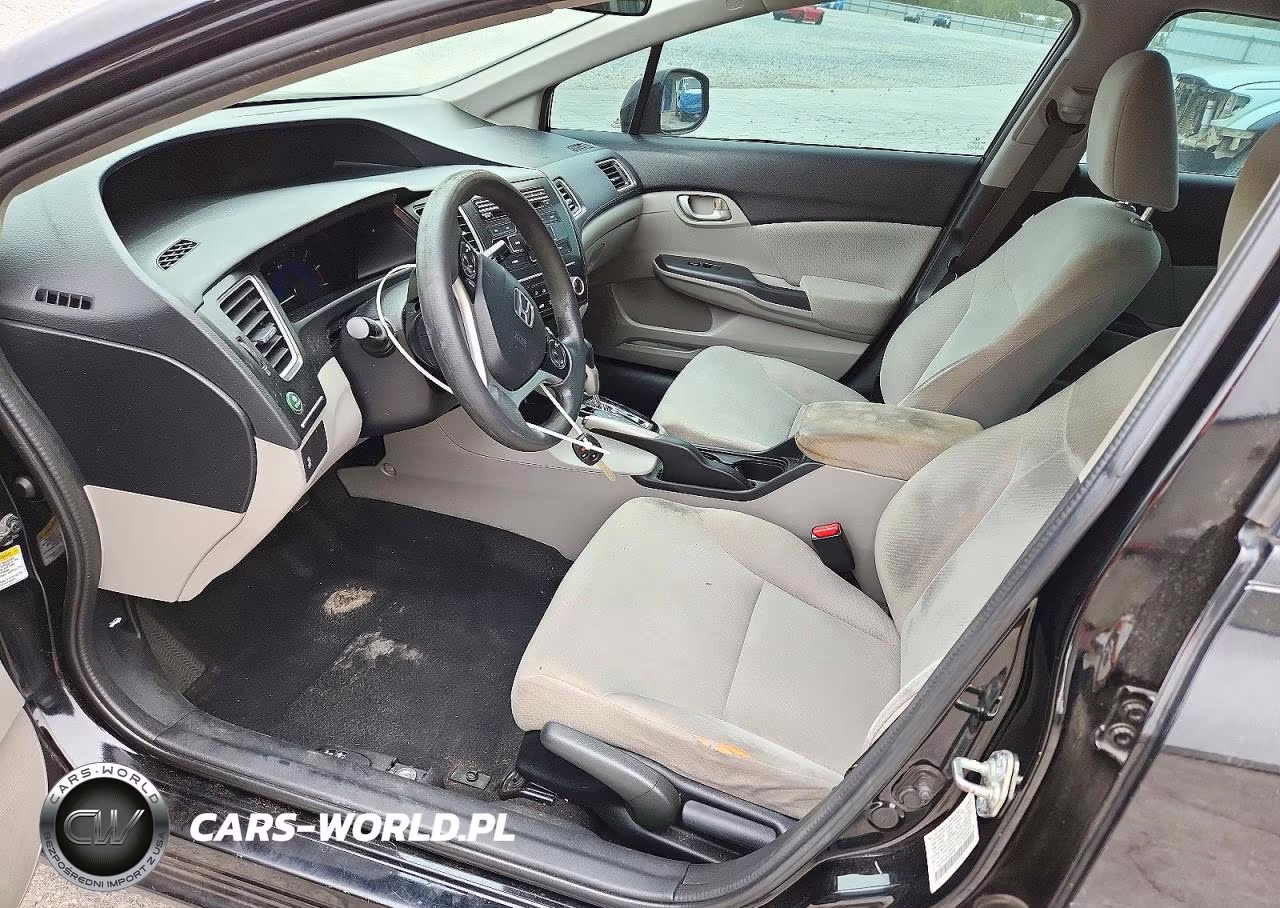 2013 Honda Civic Lx VIN:2HGFB2F58DH300066 - 7