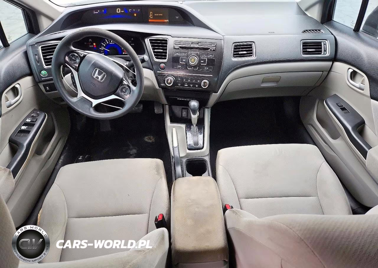 2013 Honda Civic Lx VIN:2HGFB2F58DH300066 - 8