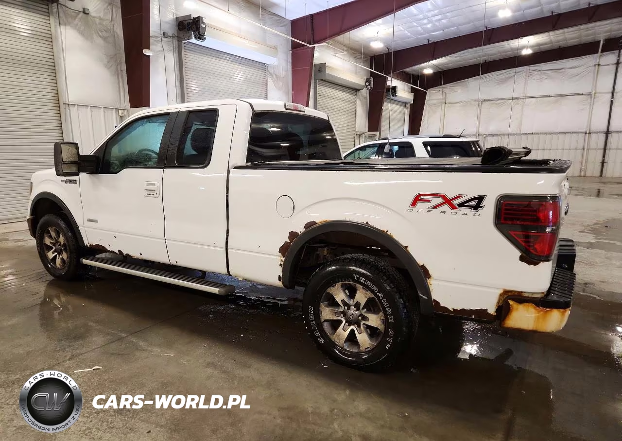 2012 Ford F150 Super Cab VIN:1FTFX1ET9CKD70628 - 2