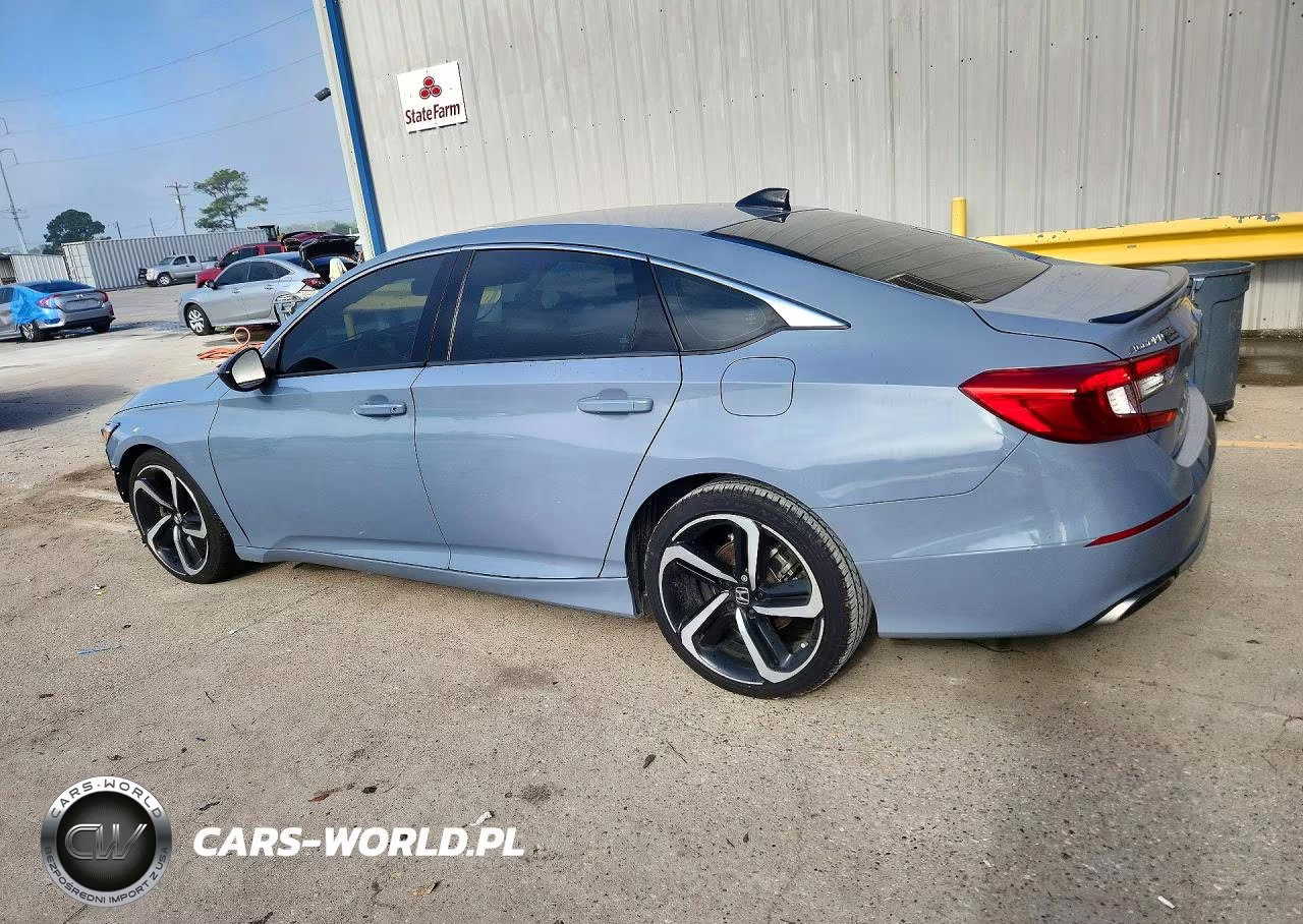 2022 Honda Accord Sport Se VIN:1HGCV1F4XNA069392 - 2