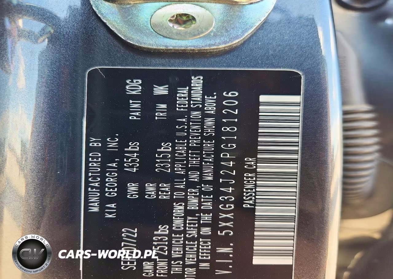 2023 Kia K5 Ex VIN:5XXG34J24PG181206 - 13