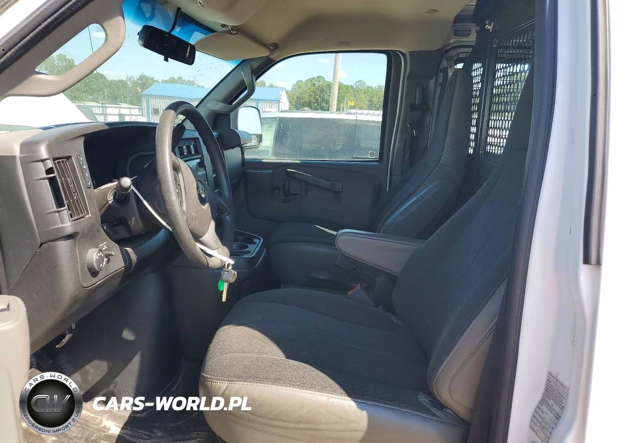 2020 Chevrolet Express 2500 Cargo Delivery Van VIN:1GCWGAFG4L1202855 - 7