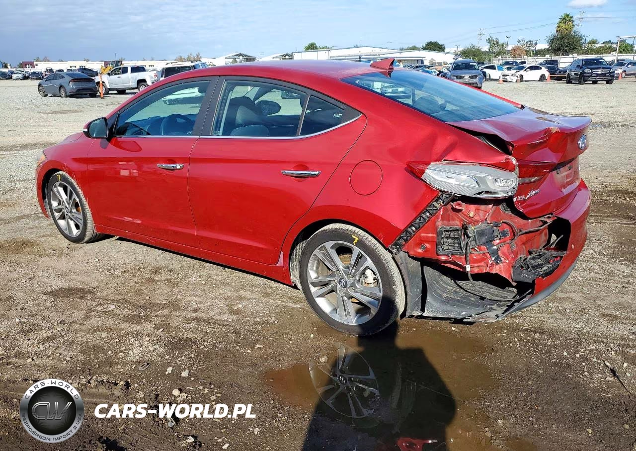 2017 Hyundai Elantra Limited VIN:5NPD84LF9HH103739 - 2