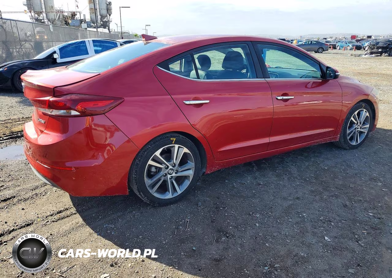 2017 Hyundai Elantra Limited VIN:5NPD84LF9HH103739 - 3