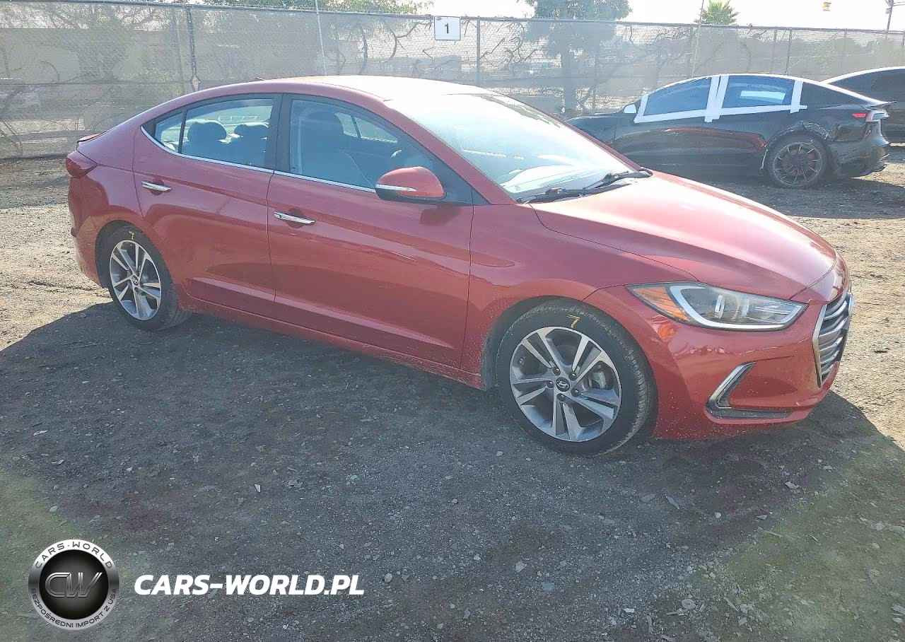 2017 Hyundai Elantra Limited VIN:5NPD84LF9HH103739 - 4