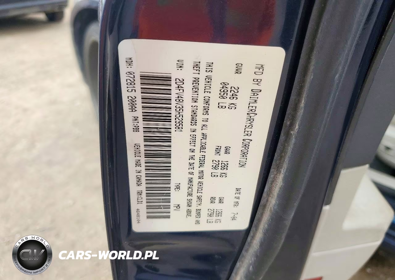 2005 Dodge Magnum Sxt VIN:2D4FV48V35H529581 - 13