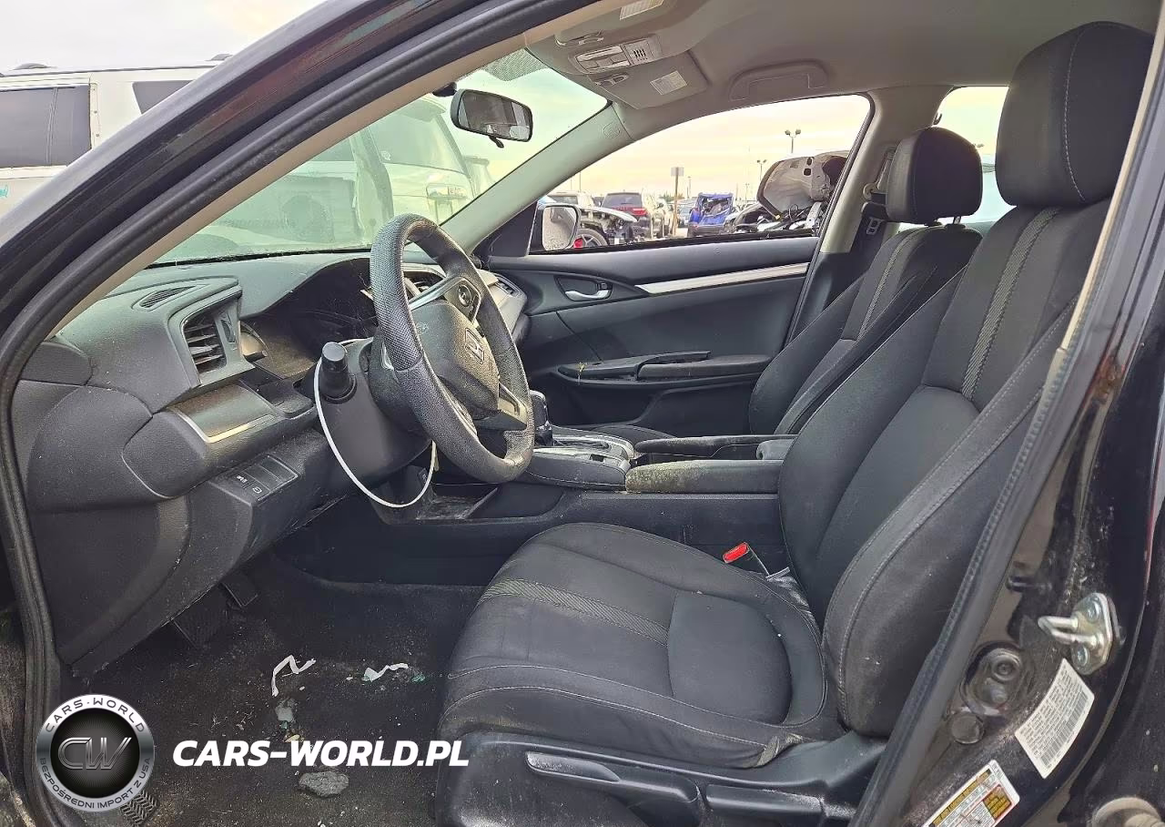 2018 Honda Civic Lx VIN:19XFC2F57JE022554 - 7