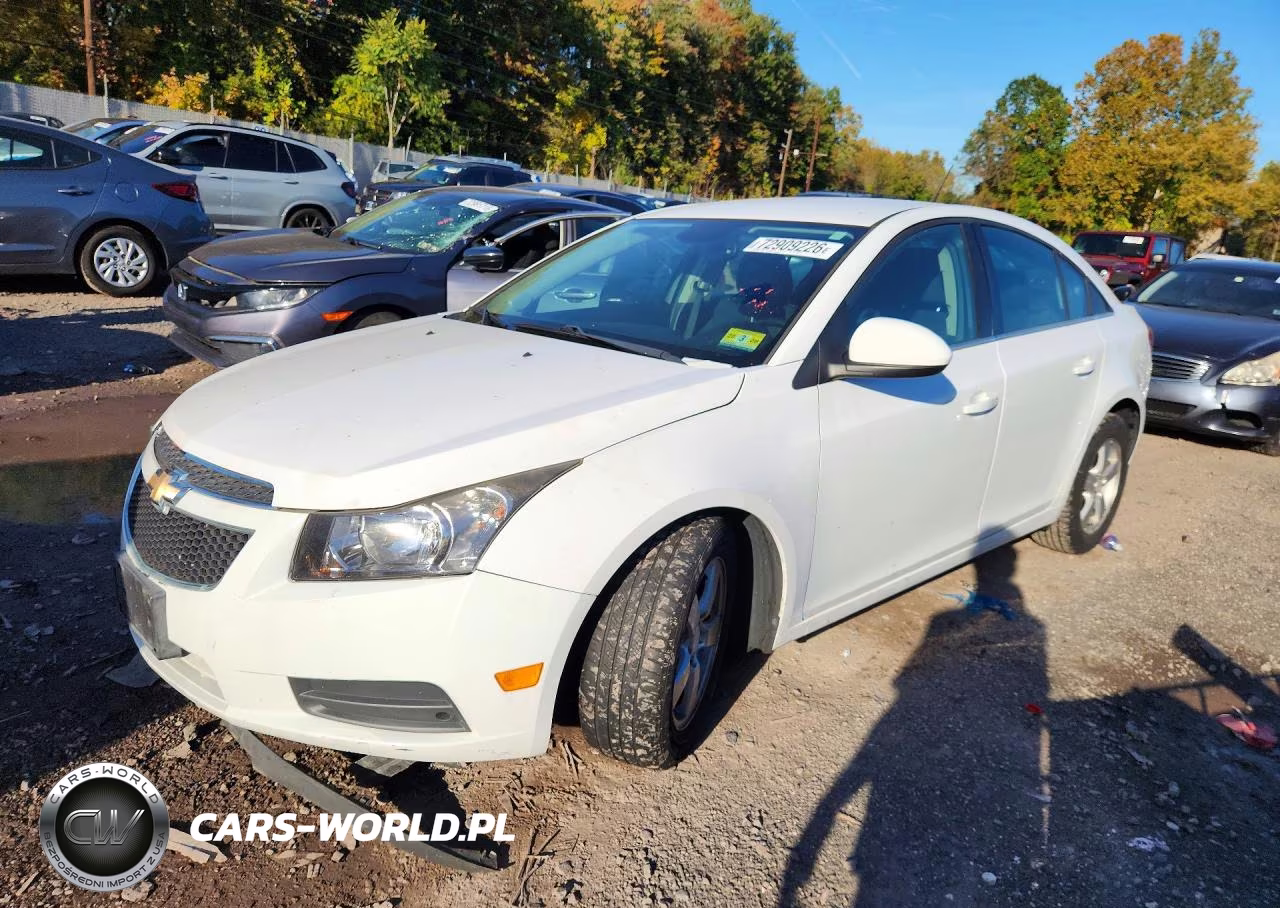 2014 Chevrolet Cruze Lt VIN:1G1PC5SB7E7313880 - 1