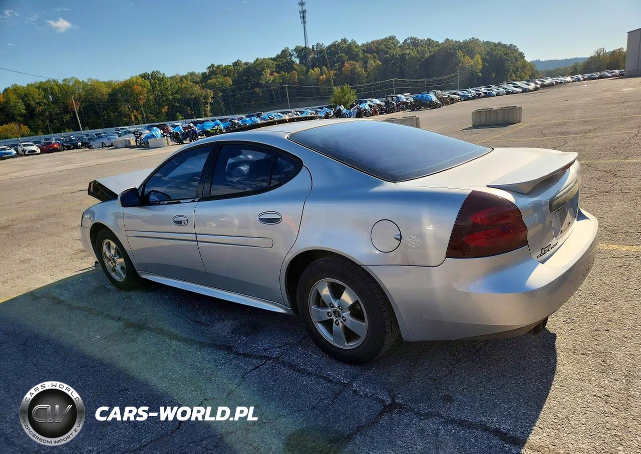 2005 Pontiac Grand Prix Gt VIN:2G2WS522351292341 - 2